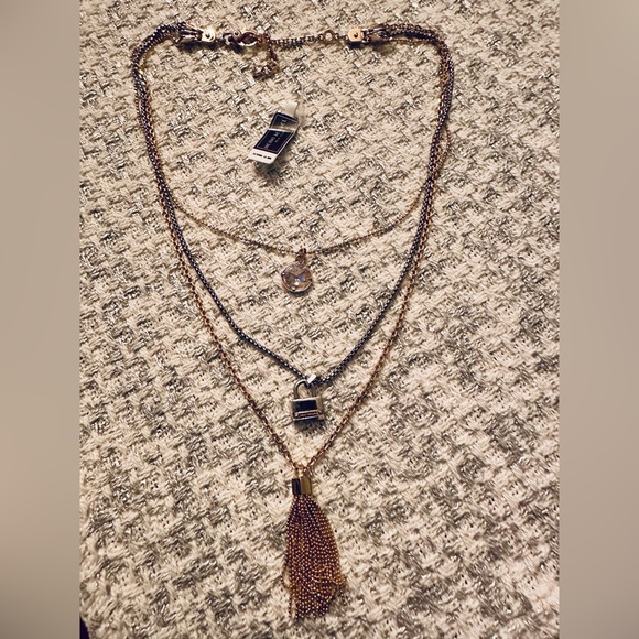 Stunning NWT Henri Bendel Multi Strand Urban Utility Triple Tassel  15" 17” 20” - Picture 12 of 15